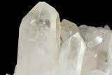 Clear Quartz Crystal Cluster With Large Point - Brazil #121415-2
